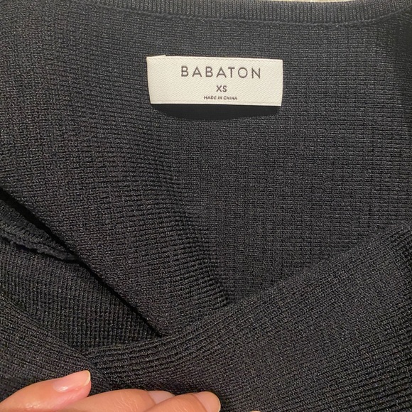 Babaton Sculpt Knit Squareneck Tank - Picture 3 of 5